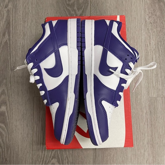 Nike Dunk Court Purple Size 7.5 Men - Picture 4 of 5